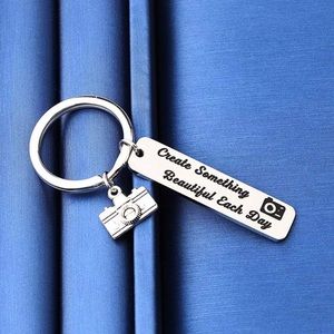 Key/Chain Camera Create Something Beautiful Each
